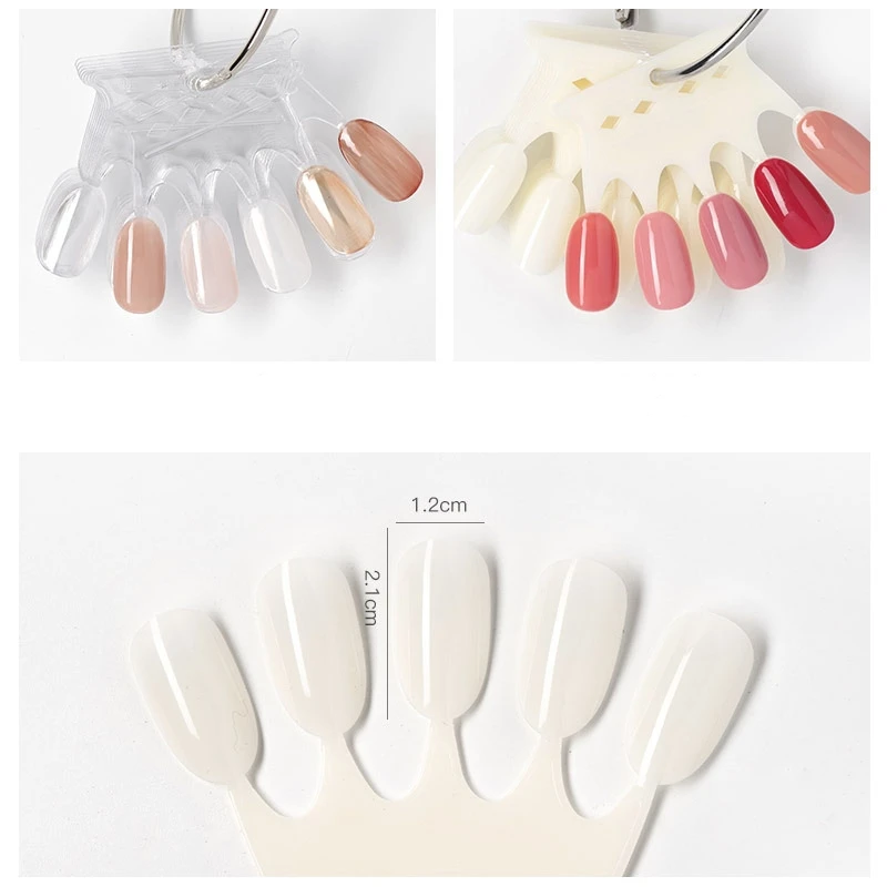 Nail Art Navy - 50pcs/pack Crown Shape False Tips Nail