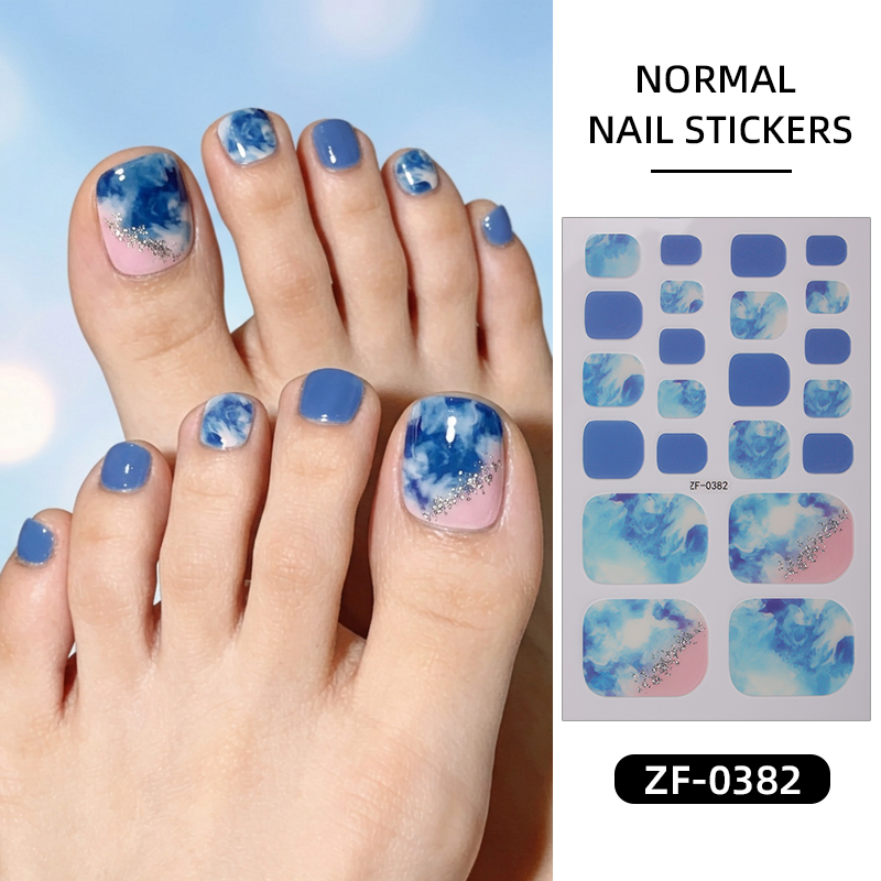 22Tips Gradient Marble Toe Nai - огляд і ціна Nail Art Full Design