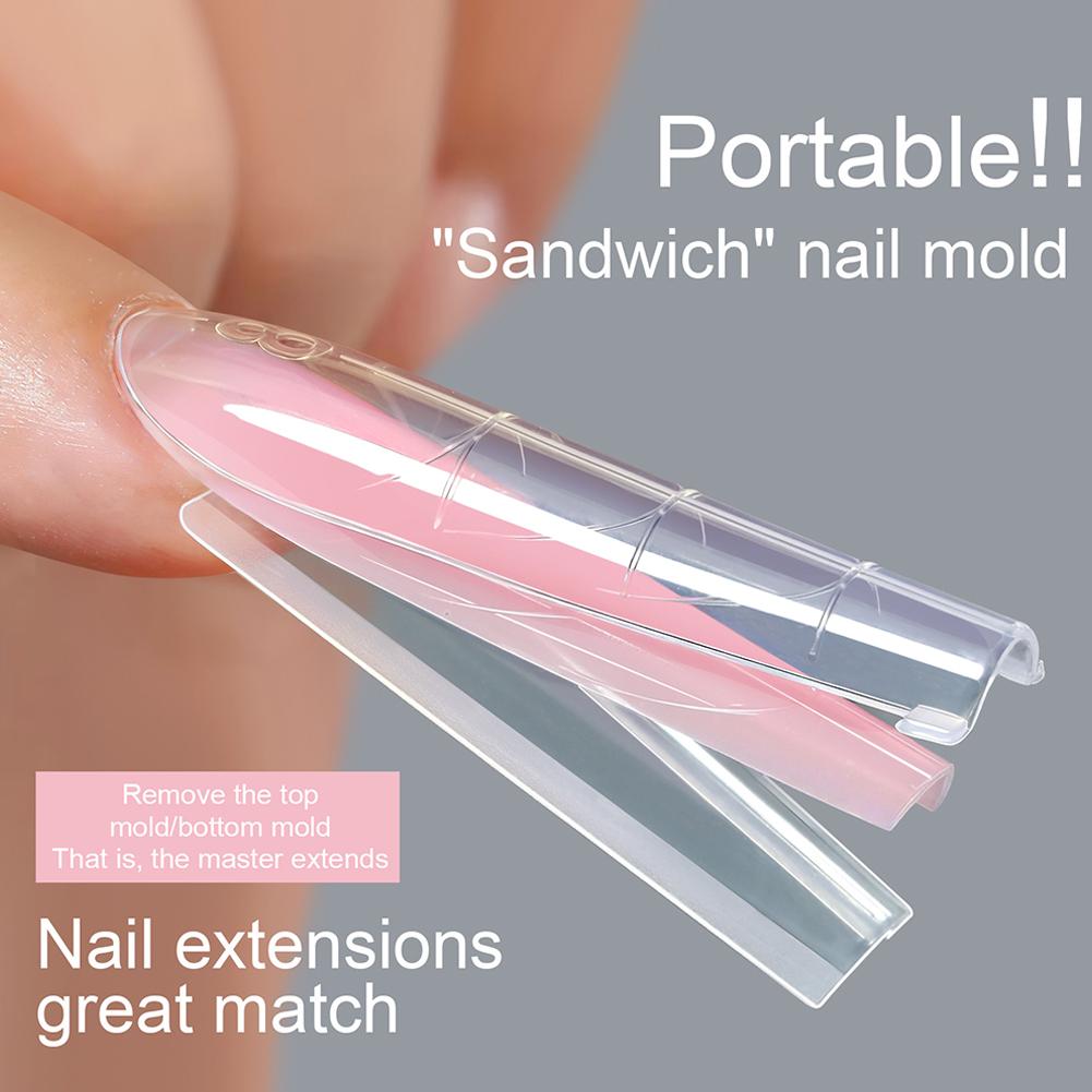 256PCS Sandwich Dual Nail Form - огляд і ціна Nail Extension Form