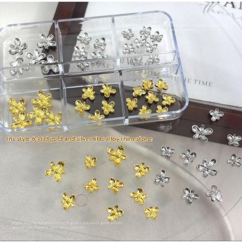 3D Alloy Nail Art Charms Lilac - огляд і ціна Nail Art Lilac