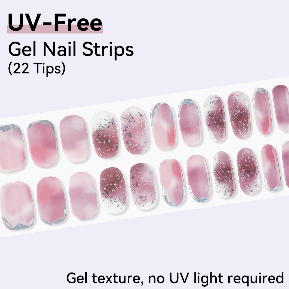 UV-Free Strips DIY Nails Stick - огляд і ціна Nail Art Full Design