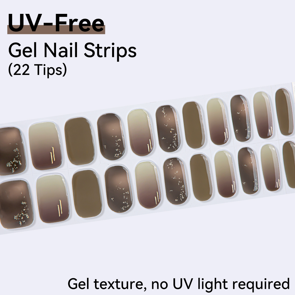 UV-Free Strips DIY Nails Stick - огляд і ціна Nail Art Full Design