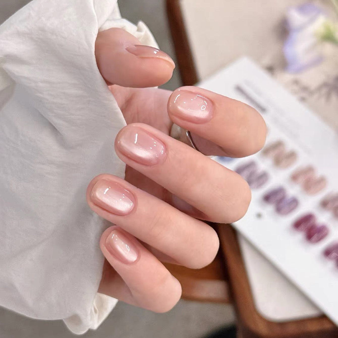 SHAKA 1pcs Ice Transparent Whi - огляд і ціна Nail Art Lilac