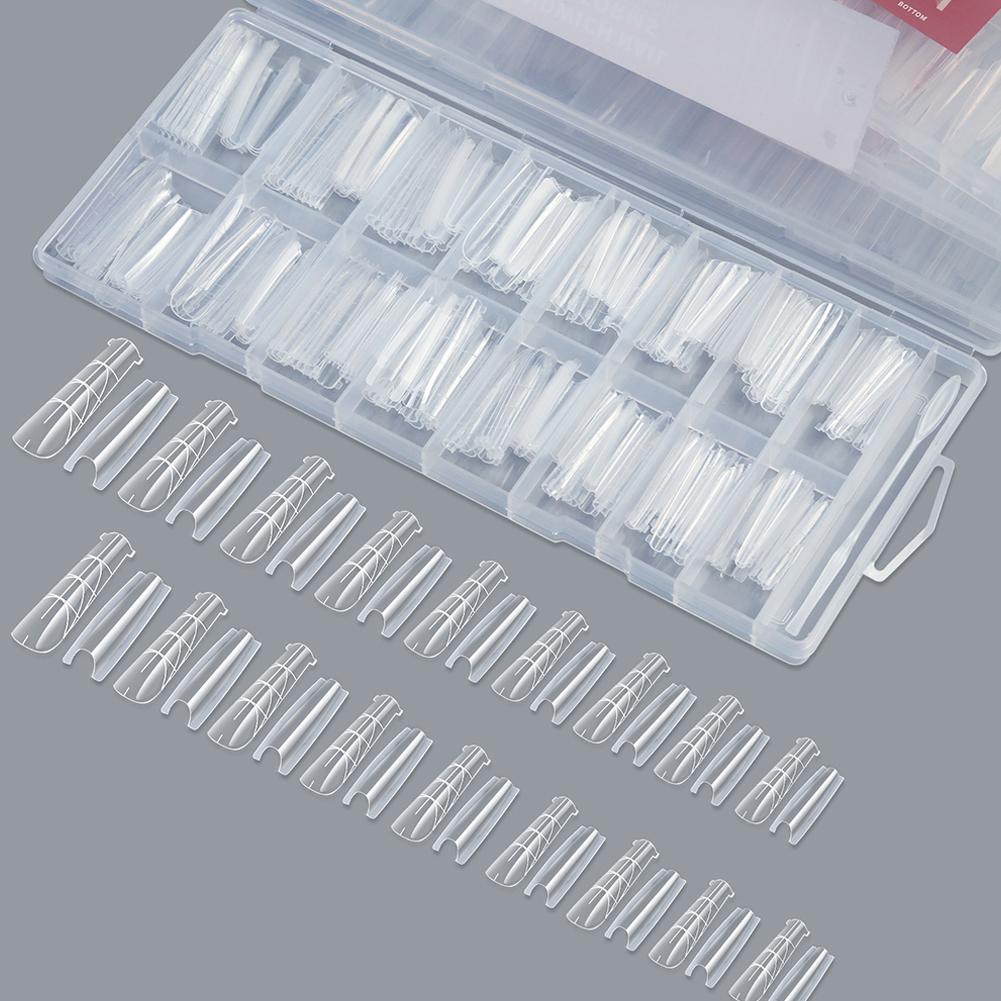256Pcs Sandwich Nail Dual Exte - огляд і ціна Nail Extension Form