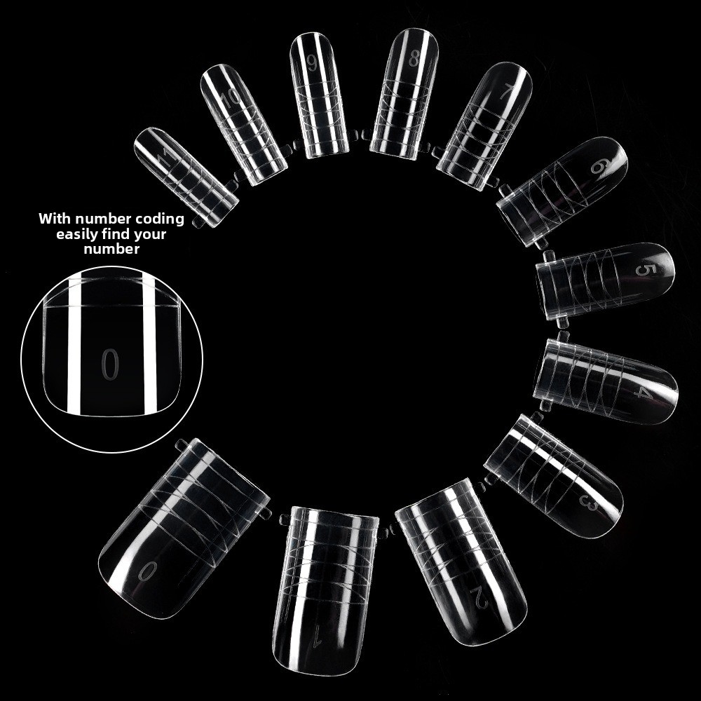 120pcs New Dual Forms Toe Nail - огляд і ціна Nail Extension Form