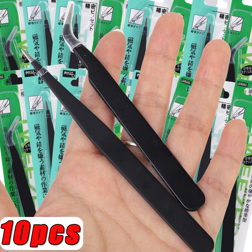 10PCS Curved Tip Eyelash Exten - огляд і ціна Nail Extension Form