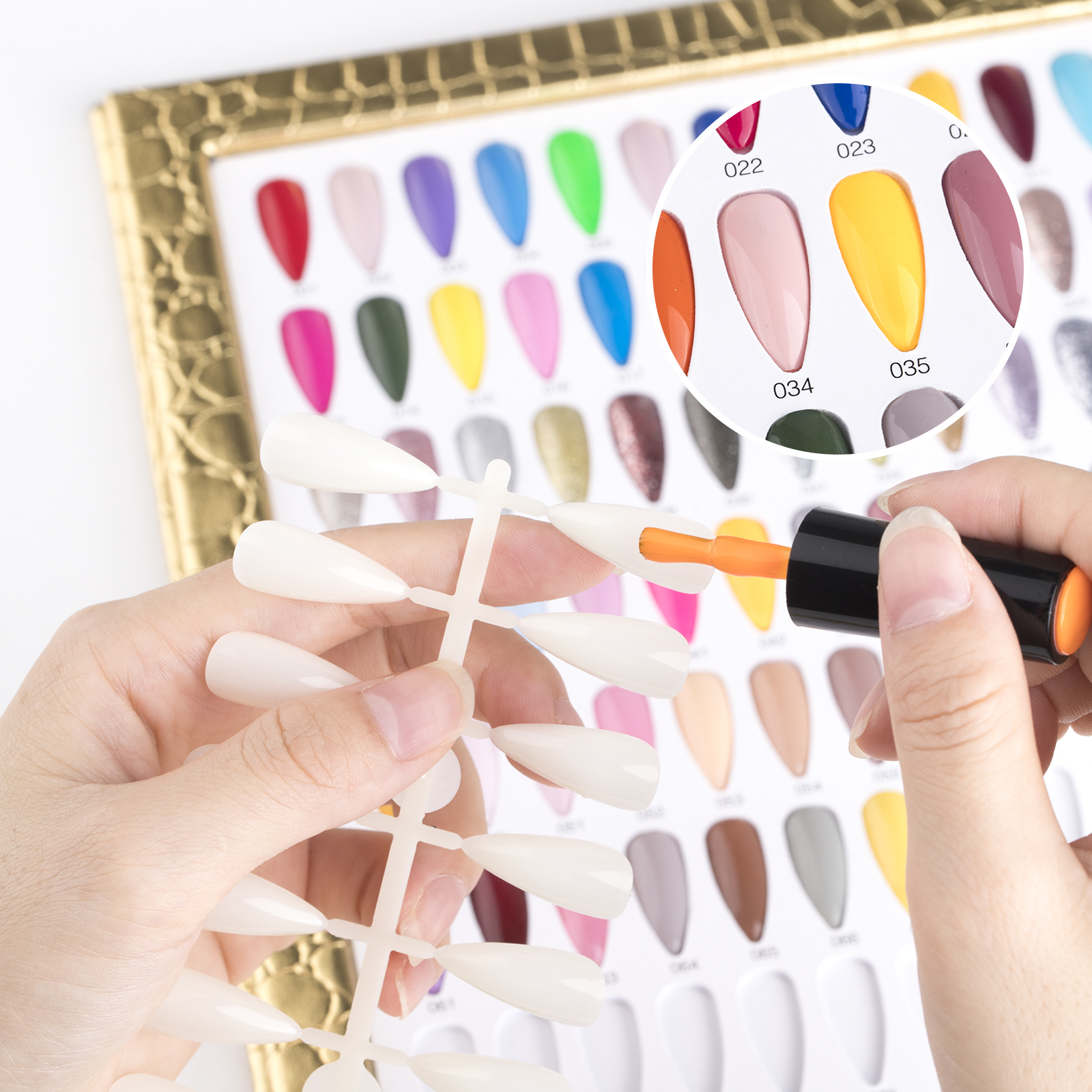 TP 216 Colors Nail Display Boo - огляд і ціна Nail Art Navy
