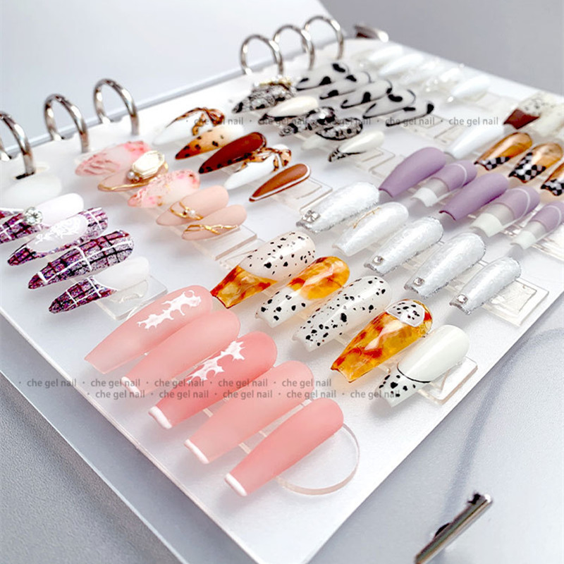 Nail Tips Art Display Storage  - огляд і ціна Nail Art Navy