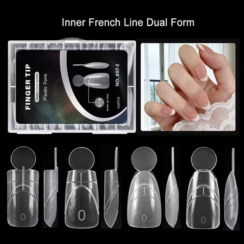 140PCS Matte Surface French Na - огляд і ціна Nail Extension Form