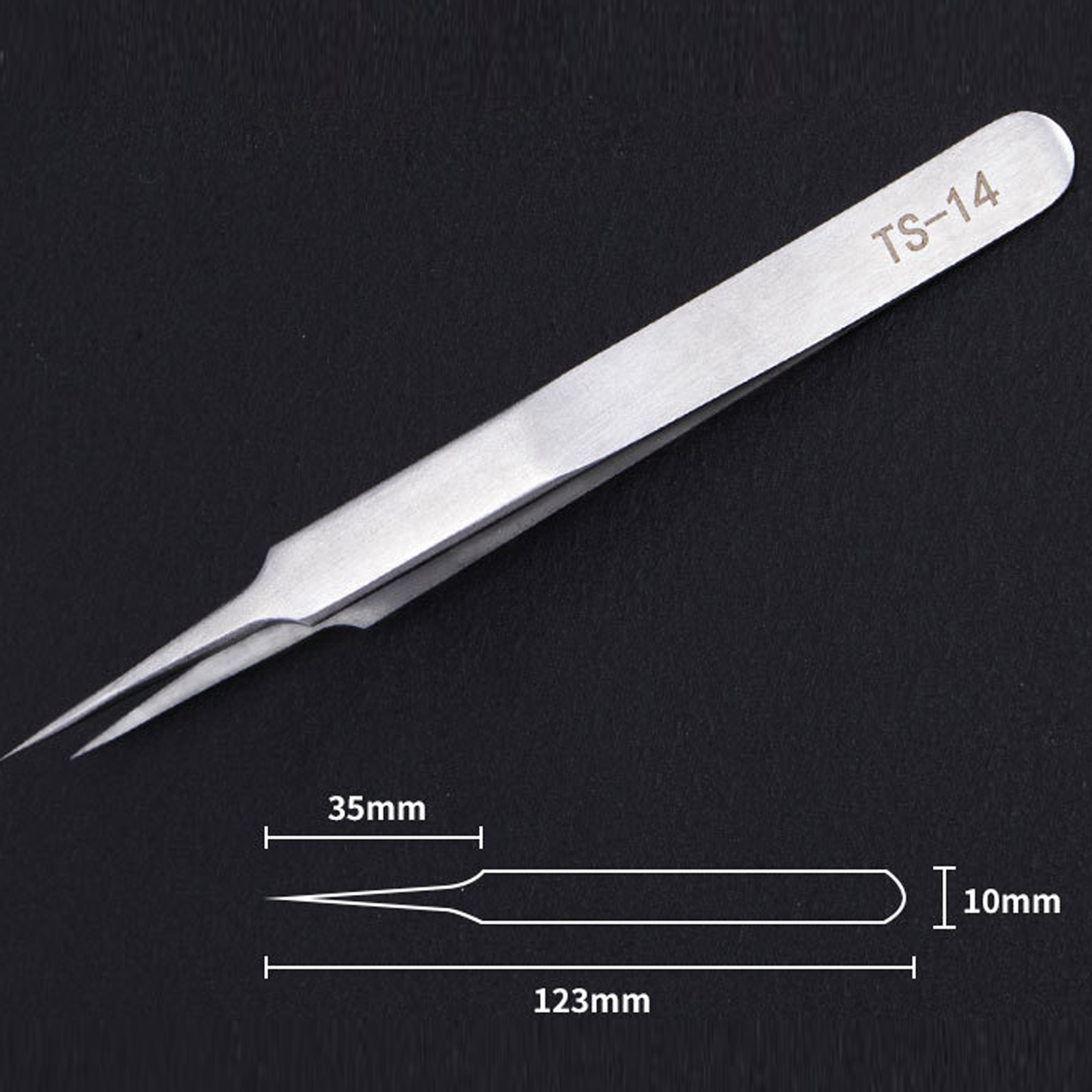 Stainless Steel Eyelash & Nail - огляд і ціна Nail Extension Form