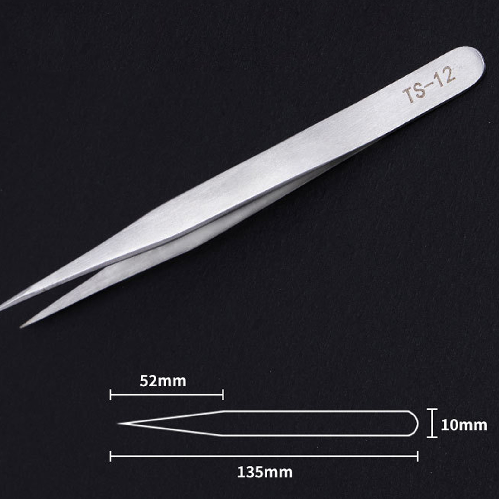 Stainless Steel Eyelash & Nail - огляд і ціна Nail Extension Form