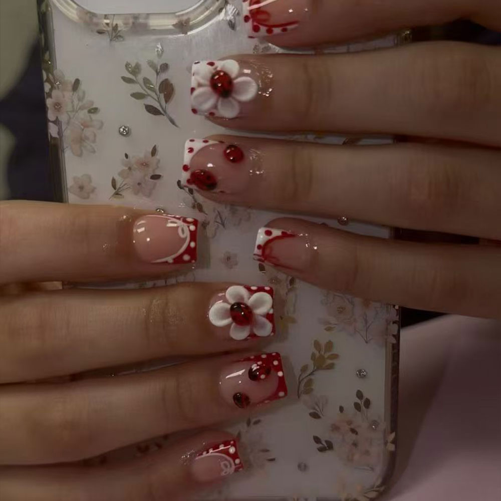 24 pieces per set. Rectangular - огляд і ціна Nail Art French Nails