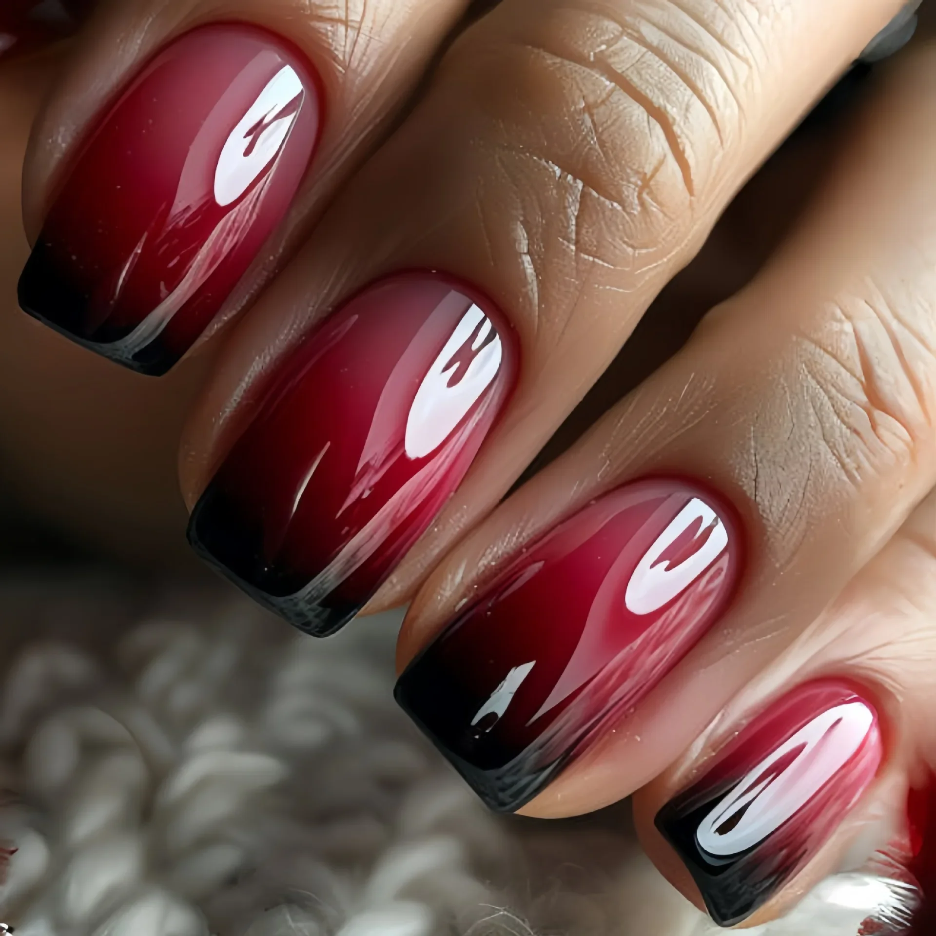 24pc Press on Nails Black Grad - огляд і ціна Nail Art Pink