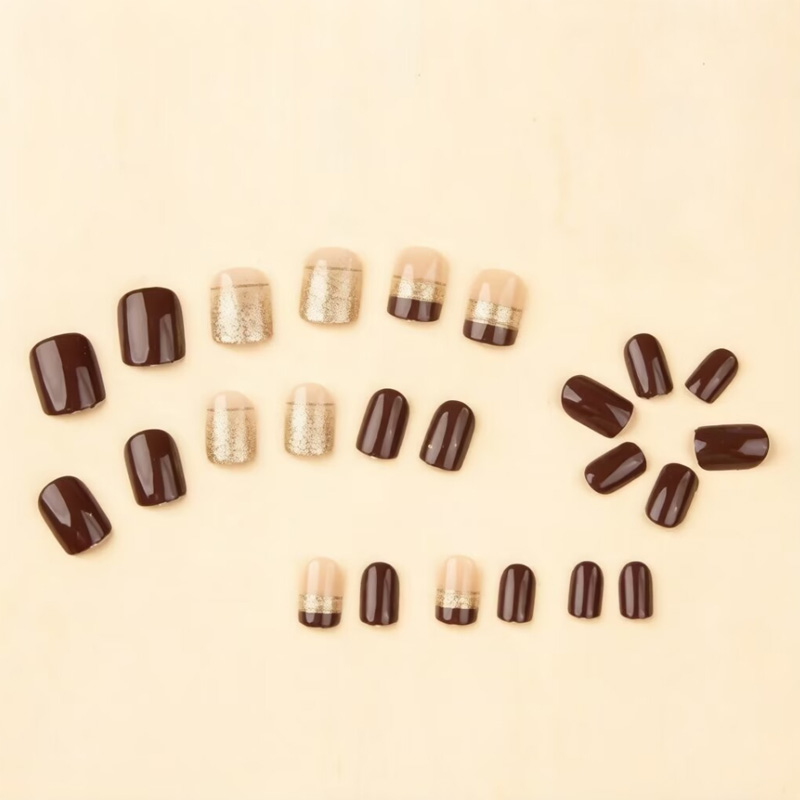 Short Square fake nails for wo - огляд і ціна Nail Art Full Design