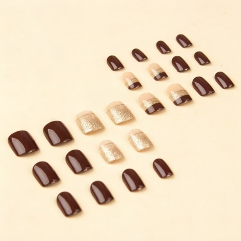 Short Square fake nails for wo - огляд і ціна Nail Art Full Design