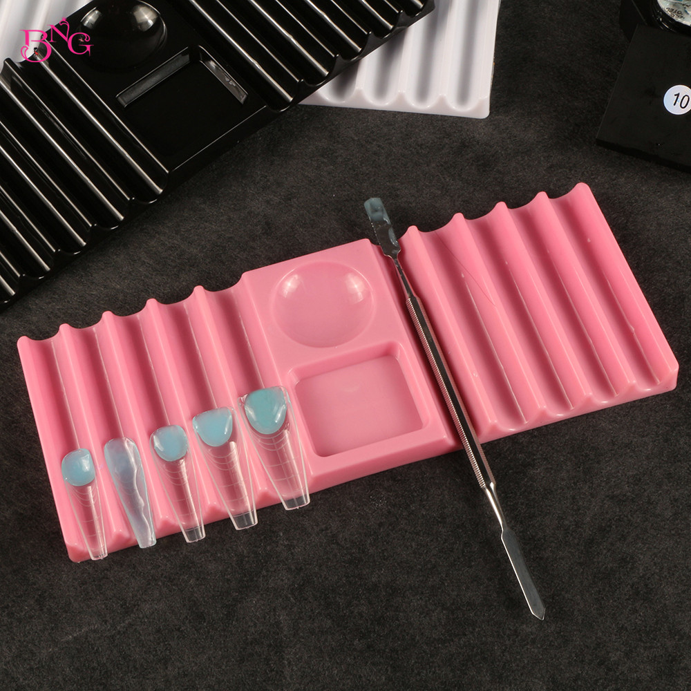 BNG Dual Form Holder Plastic P - огляд і ціна Nail Extension Form