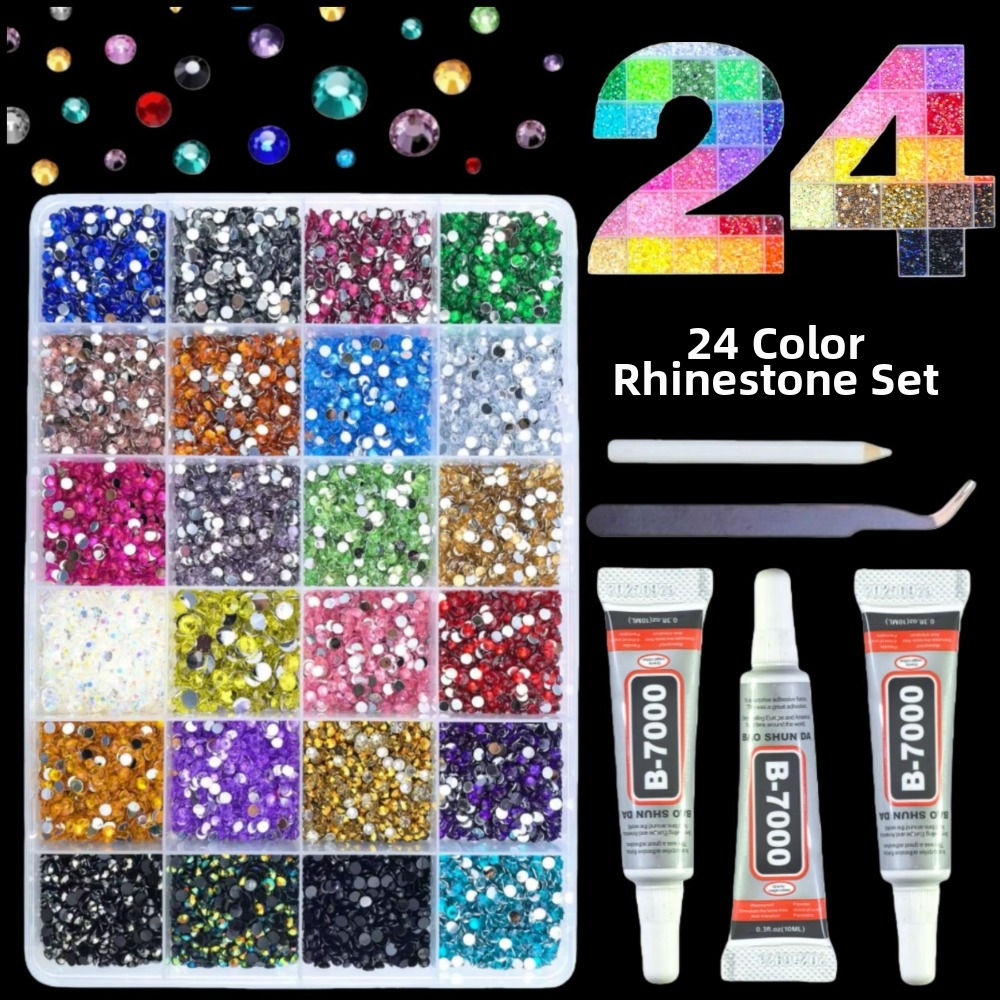Multicolor Resin Rhinestone Ki - огляд і ціна Nail Art Jelly