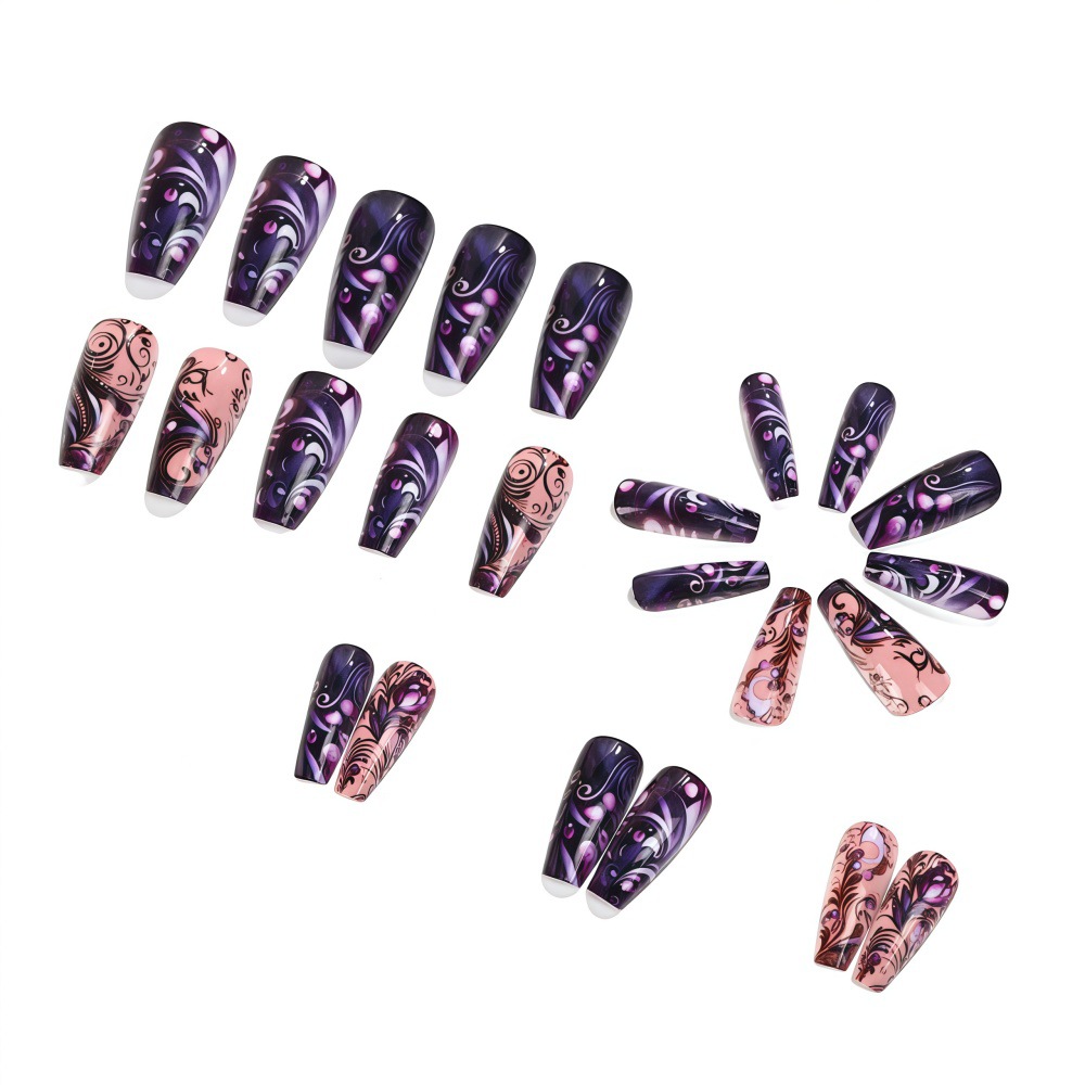 Medium fake nails for women gi - огляд і ціна Nail Art Full Design