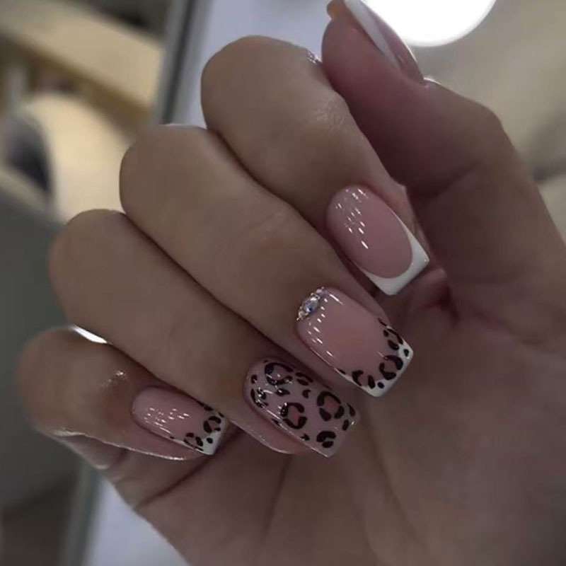 24pcs Finished Fake Nails Fren - огляд і ціна Nail Art French Nails