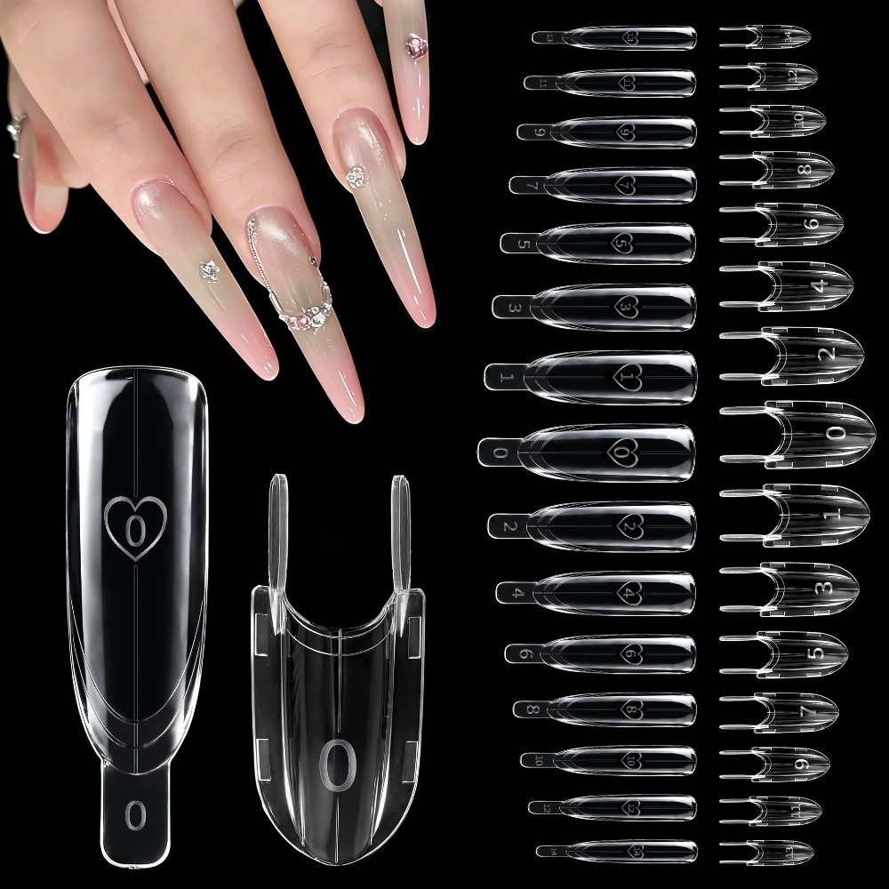 120pcs Rocket Shape Sandwich D - огляд і ціна Nail Extension Form