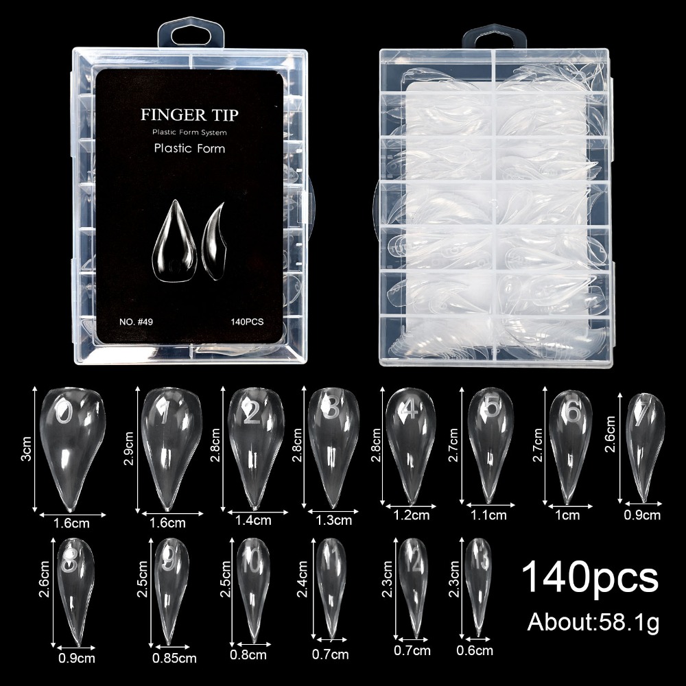 70/140/150Pcs 70/140/150Pcs Ge - огляд і ціна Nail Extension Form
