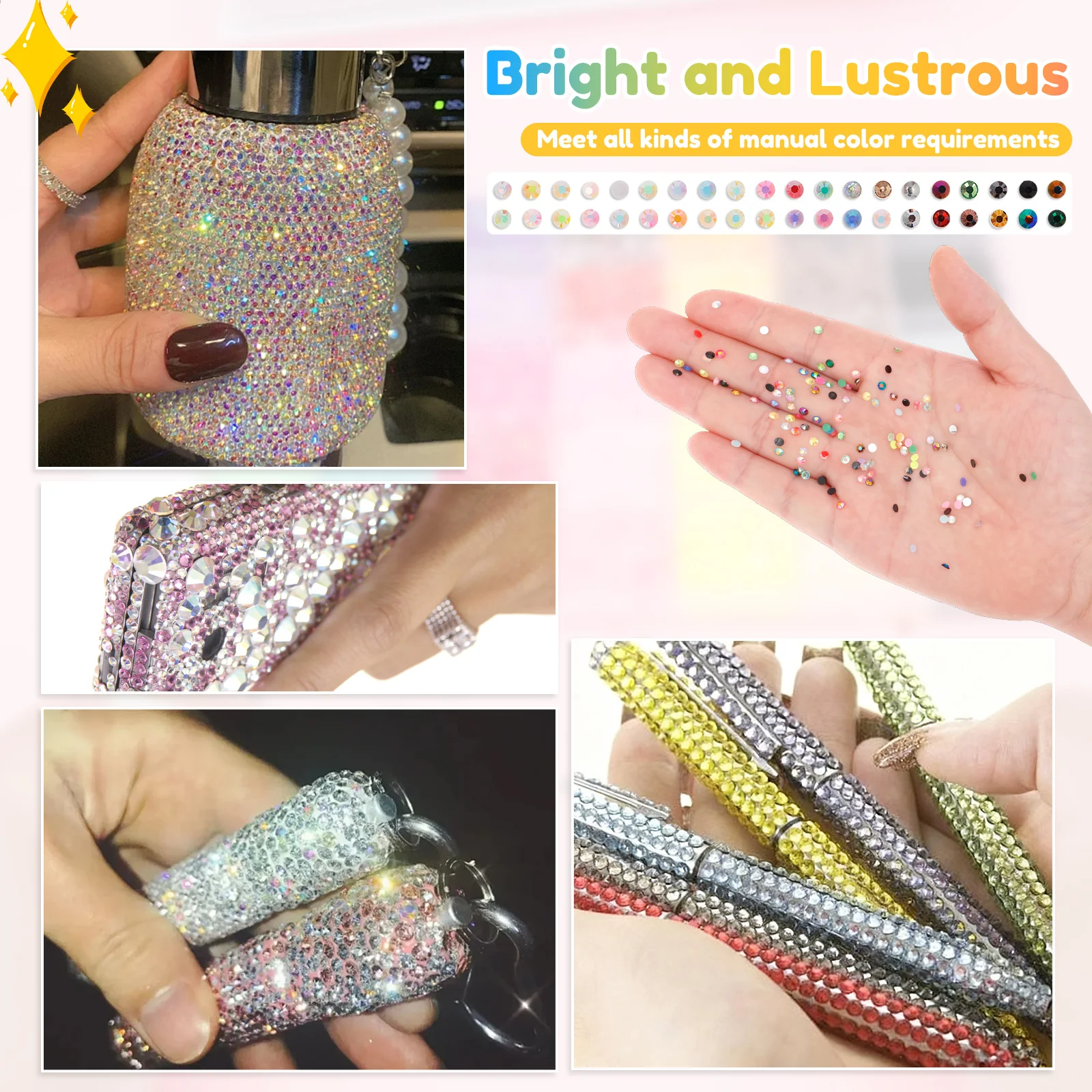 Resin Jelly Rhinestone Set Fad - огляд і ціна Nail Art Jelly