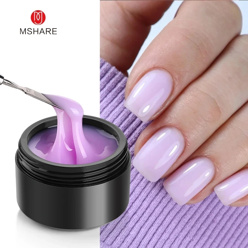 MSHARE Purple Lilac Builder Ex - огляд і ціна Nail Art Lilac