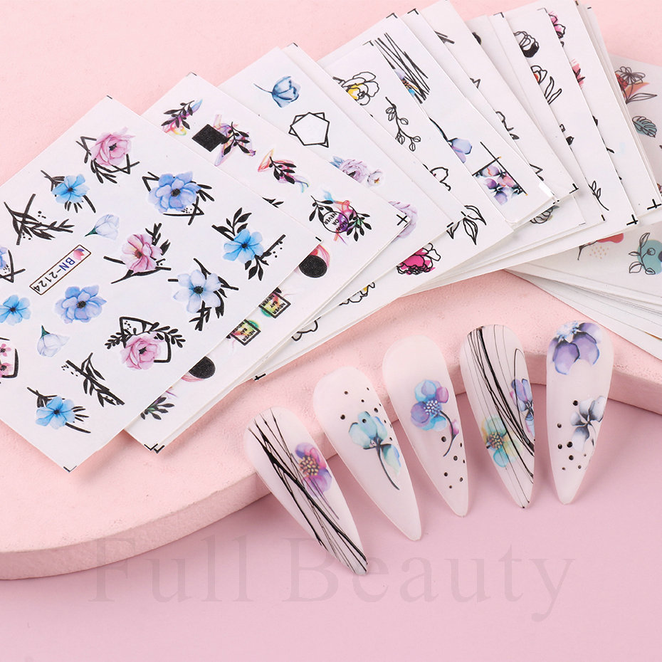 24pcs / Set Spring Summer nail - огляд і ціна Nail Art Full Design