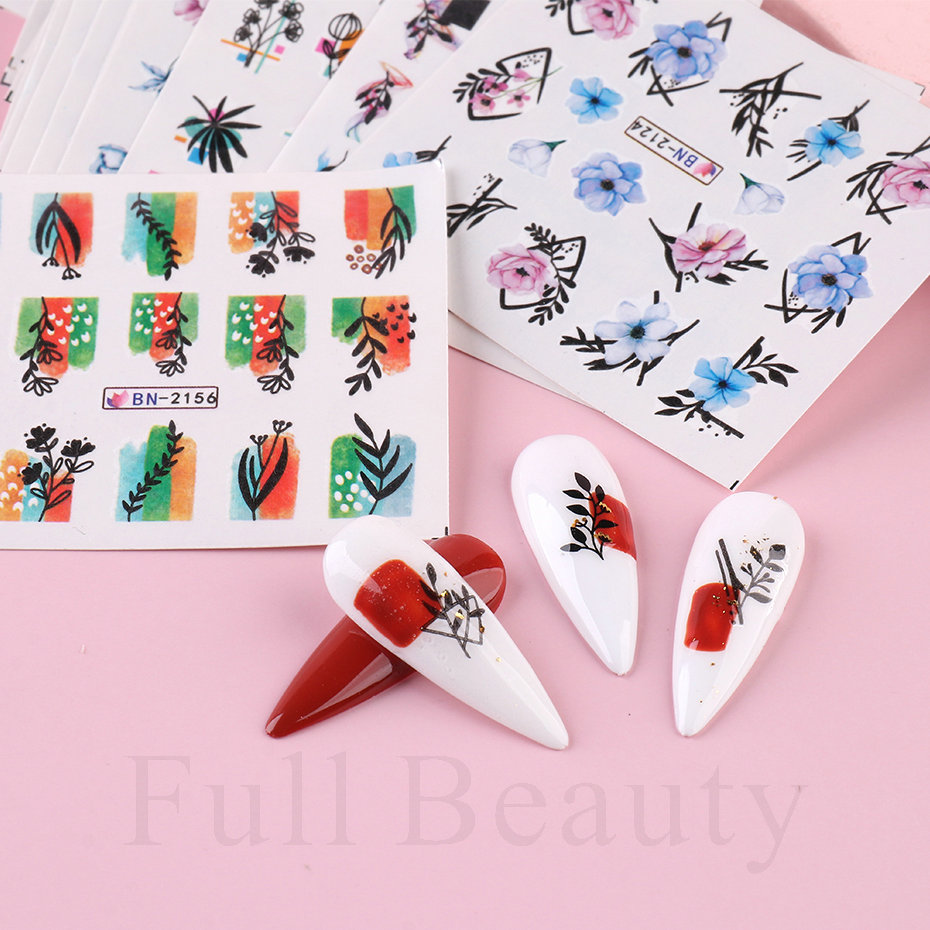 24pcs / Set Spring Summer nail - огляд і ціна Nail Art Full Design