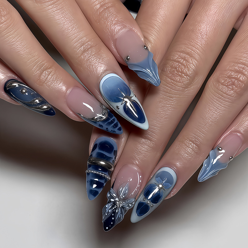 24Pcs French Blush Pink Design - огляд і ціна Nail Art Full Design